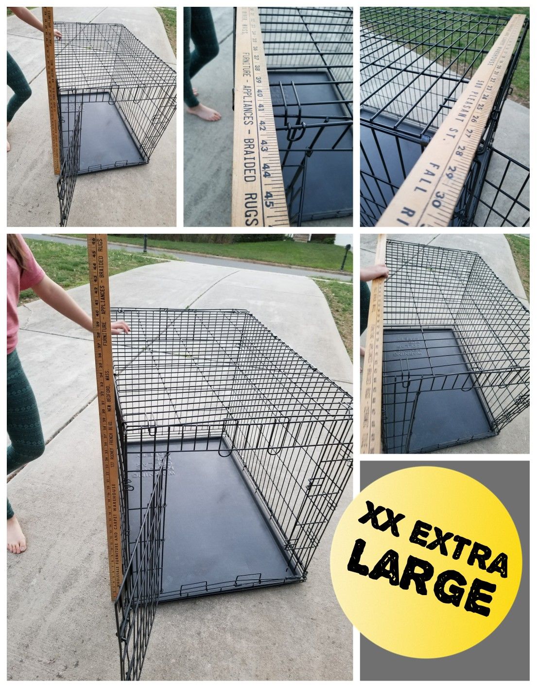 Large dog crate