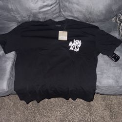 All Saints London Large Cropped T-shirt