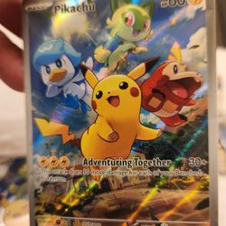 Pikachu 027 Promo$ 5 cards for 40 