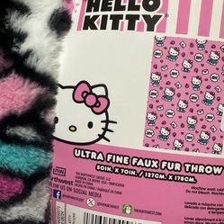 Hello kitty blanket