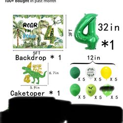 Dino Birthday Decor