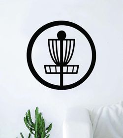 PRE MADE Wall Decal Home Decor Disc Golf