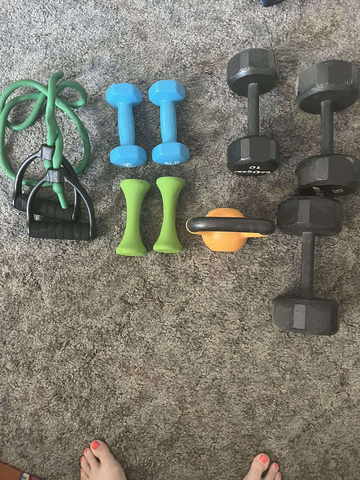 Dumbbells And Exercise Equipment