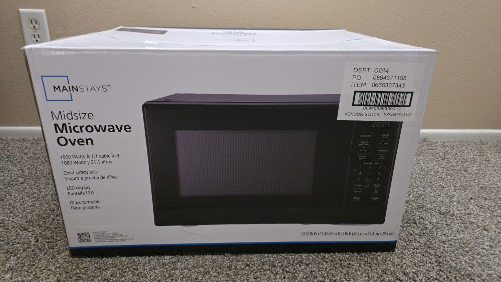 Mainstays Microwave