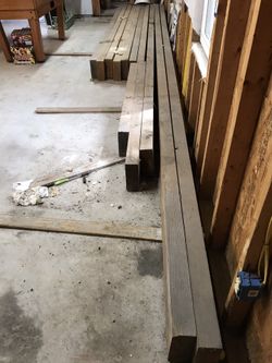 4x10 #1 cedar decorative beams