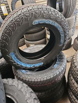 New set of tires Goodyear 265 65 18