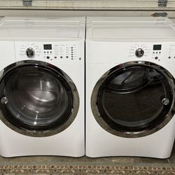 Electrolux washer and dryer gas stackable