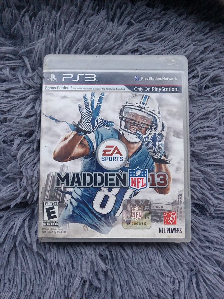 PS3 MADDEN NFL 13