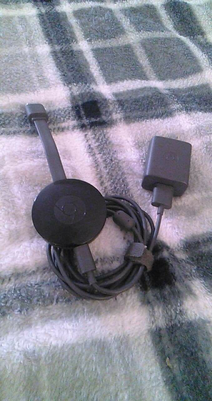 Chromecast with power cord