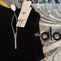 Alo quarter zip up size small