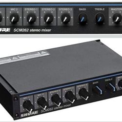 Shure SCM262 Stereo Mixer