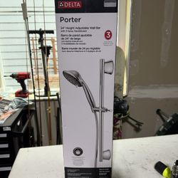 Delta Shower Head And Bar 