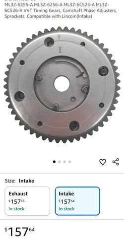 VVT Camshaft Phase Adjuster Timing Gear Intake