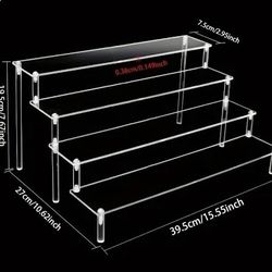 Acrylic Display Shelf. ( 4- 11 in )