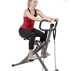 Sunny Health & Fitness Row-N-Ride PRO™ Squat Assist Trainer - 