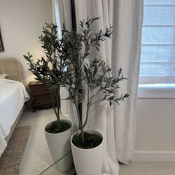 Faux Olive Tree W Pot 