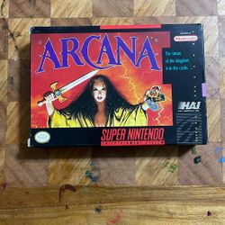 Arcana Super Nintendo 