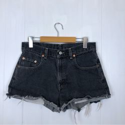 Levi s 569 Denim Cut Off Shorts Sz 28
