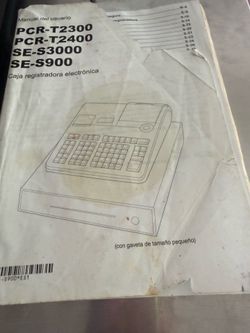 Used Casio cash register