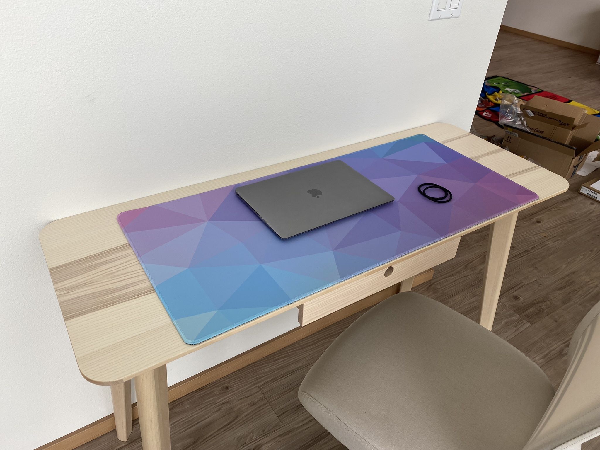 IKEA LISABO Writing Desk, Birch