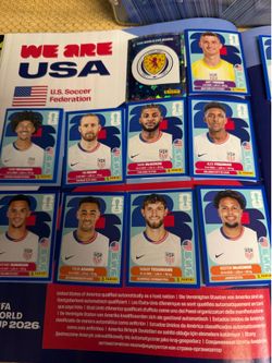 USA complete team blue parallel 2026