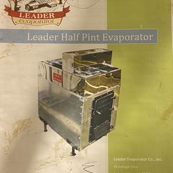 Maple Syrup Evaporator 