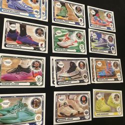 Nba Sticker And Card Lot 