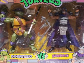 Teenage Mutant Ninja Turtles Donatello vs. Shredder Action Figure