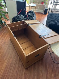 Wooden Storage Chest