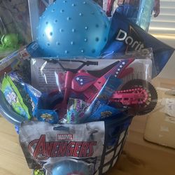 Captain America Easter Basket