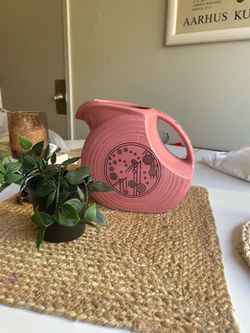 Vintage mid century modern cute water pitcher