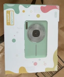 Digital Camera, FHD 1080P Digital Point and Shoot Camera with 16X Zoom Anti Shake, 32GB Card, Compact Small Camera for Boys Girls Kids, Pink