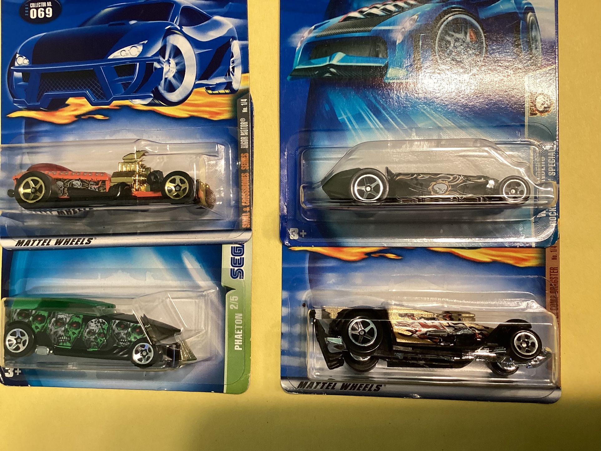 Hot Wheel Skull And Bone Cars