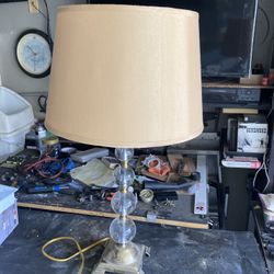 Table lamp.