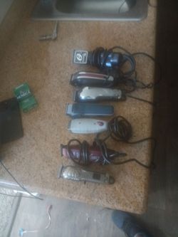 Lot of 6 Hair Clippers and Trimmers