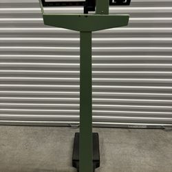Vintage Doctors Office Scale-Antique Medical Standing Scale-Works Great