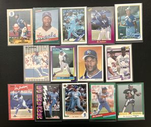 Bo Jackson Card Lot (13) 2 Rookie Cards Included 