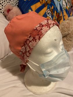 Surgical head rap with buttons