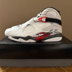 Air Jordan 8 Bugs Bunny  2025 - SKU 305381 100  White/Black - True Red - Size 12