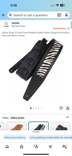 Leather Guitar Strap