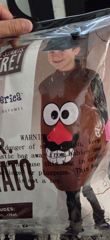 Mr Potato Costume Halloween Kid (Large12-14)