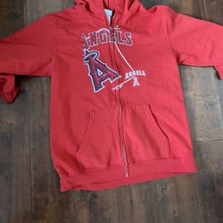 Xl Red Angles Zip up
