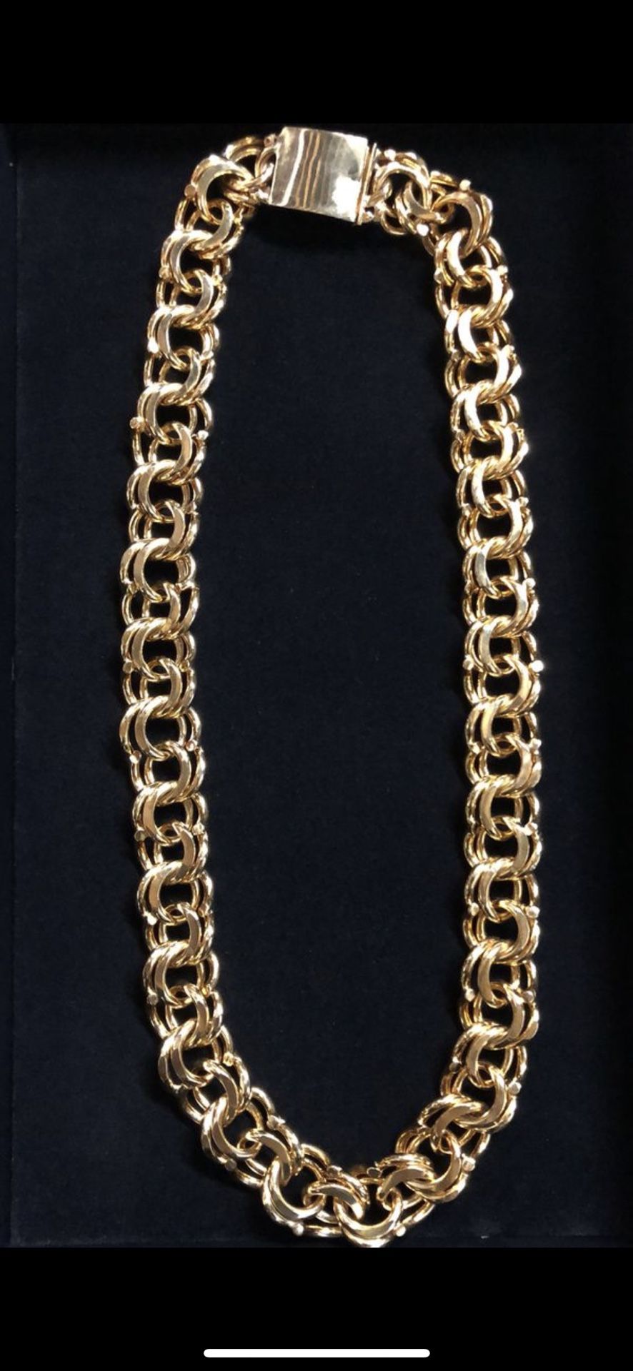 Chino link necklace Last one must go today