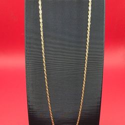 10k Gold Rope Chain 