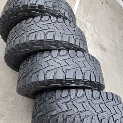 4.  PCS OF TIRES.    TOYO R/T OPEN COUNTRY SIZE LT 37X12.50R17 