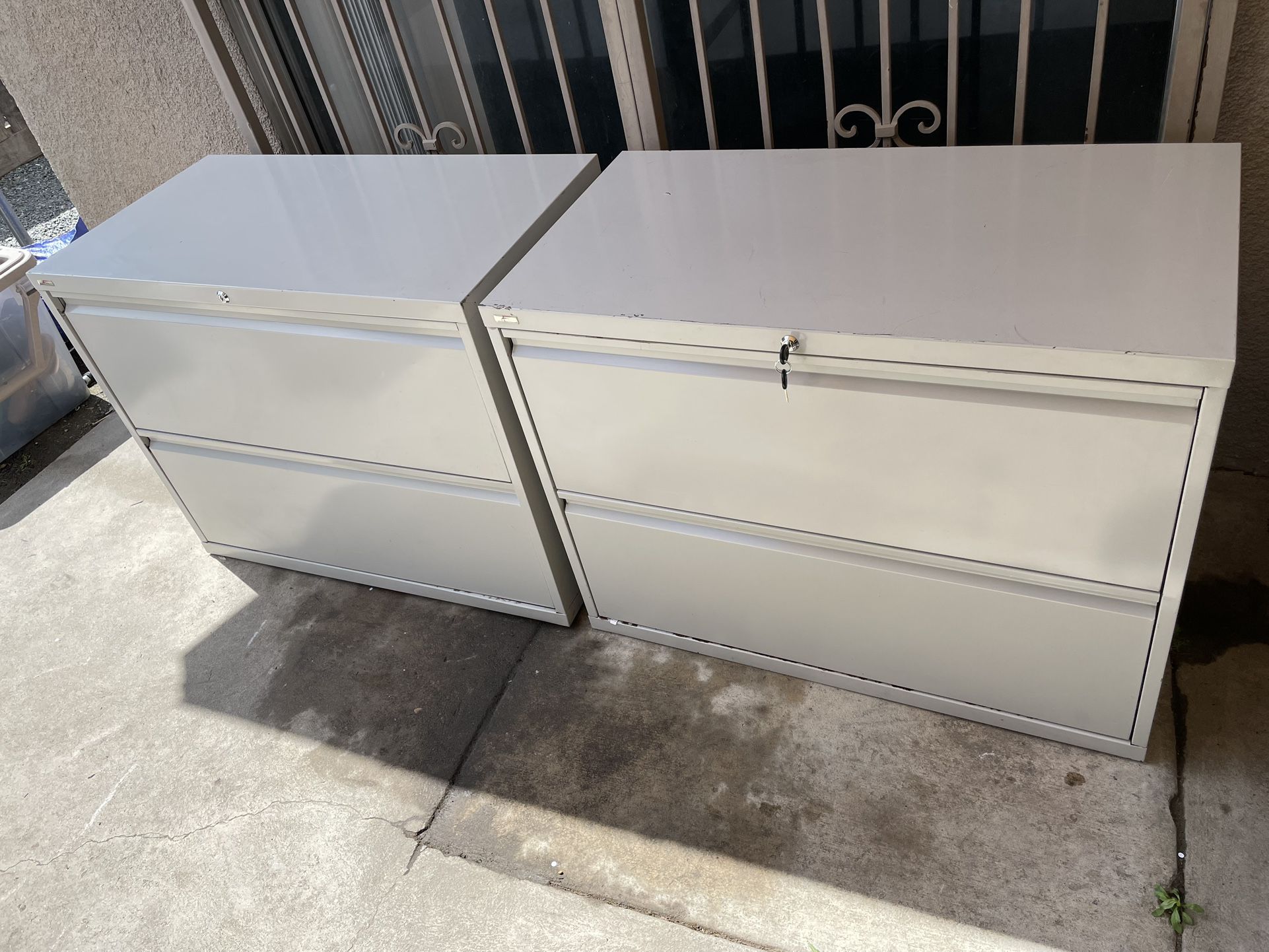 Alera 2 Drawer Lateral File Cabinet ($120 both)