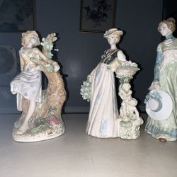 Vintage Porcelain Statues/Dolls