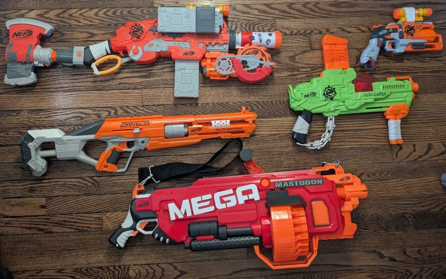 Nerf Guns Lot