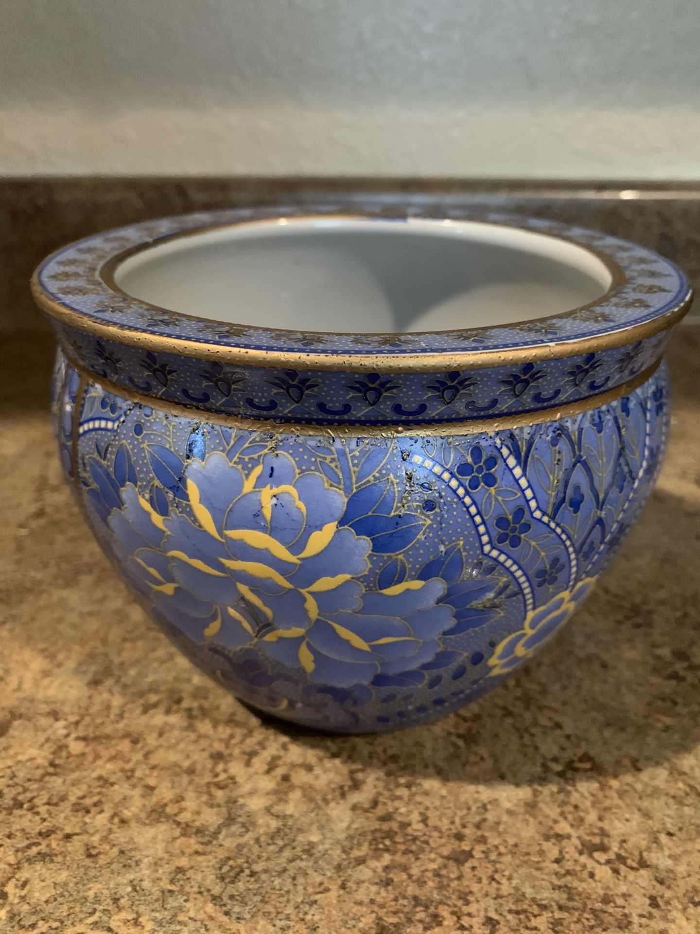 Blue Vintage Vase