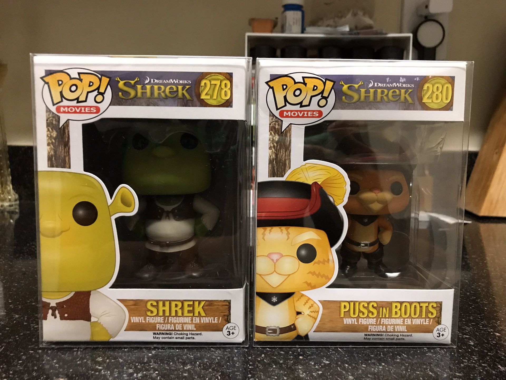 Shrek Funko pops